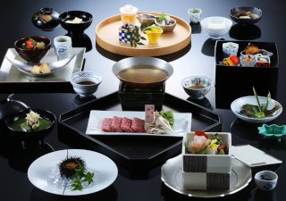【懐石】上質な空間と厳選食材を五感で味わう（別墅 結楽｜露天風呂付き客室）